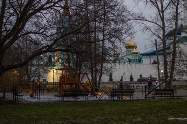 duvarların görünümü gece raif Manastırı