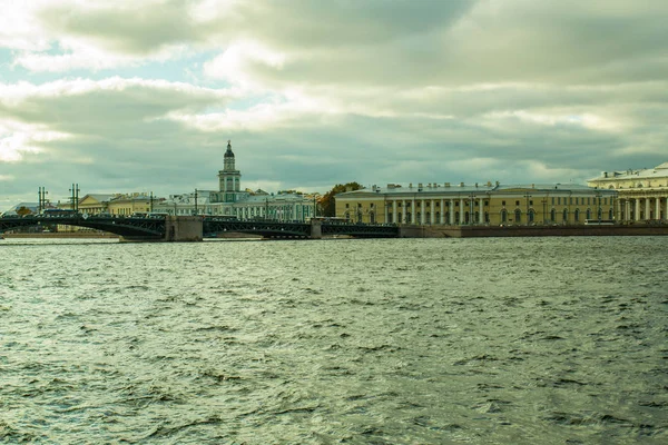 彼得堡涅瓦河 — 图库照片