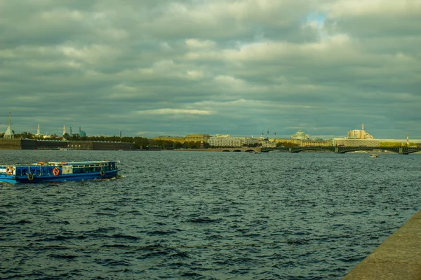 Fiume Neva Pietroburgo — Foto Stock