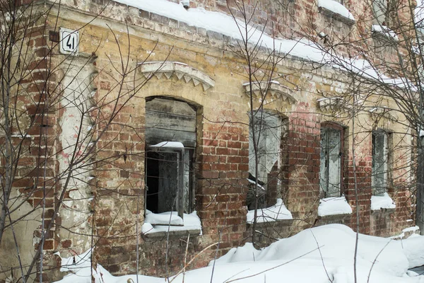 Fenster Alten Haus — Stockfoto