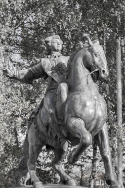 Kolomenskoye 'deki Büyük Catherine anıtı.