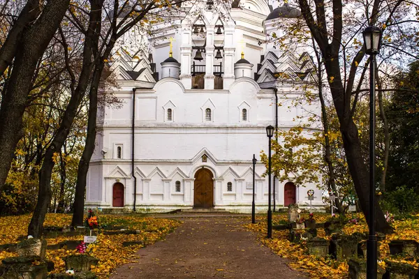 Moscow Bell Tower Church Kolomenskoye Conjunto Imobiliário — Fotografia de Stock