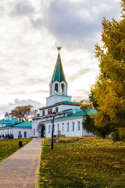 Moskova Ortodoks Kapı Kilisesi Müze Rezervi Kolomenskoye — Stok fotoğraf