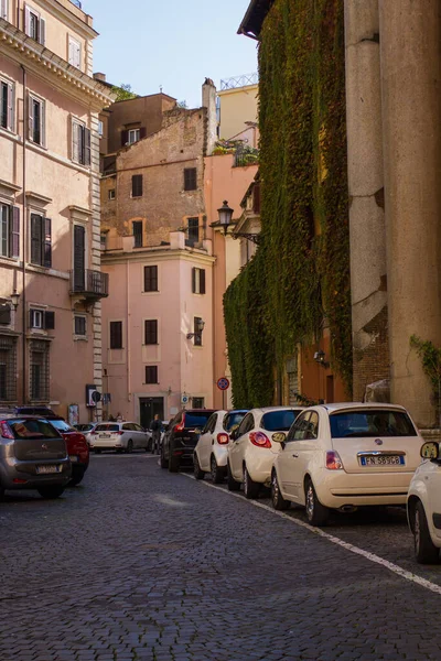 Řím 2019 Pohled Ulice Centru Města — Stock fotografie