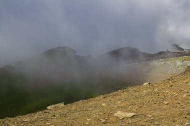 Rosa Khutor, Sochi 'deki Kafkas dağlarının yaz manzaraları