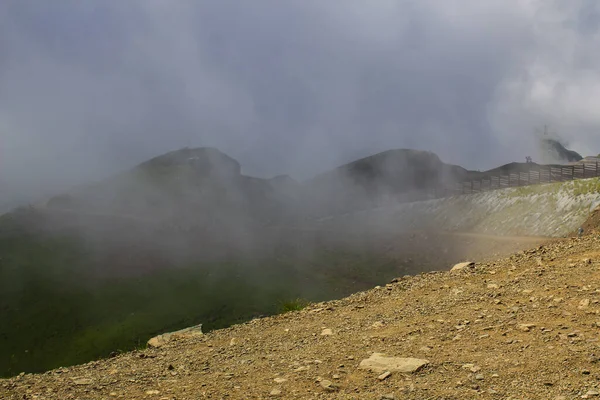 Rosa Khutor, Sochi 'deki Kafkas dağlarının yaz manzaraları