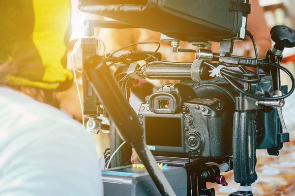 Vídeo Atirar Fundo Profissional — Fotografia de Stock