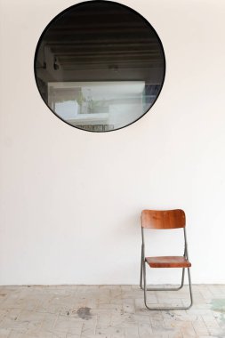 Şık ve şık modern ev iç.