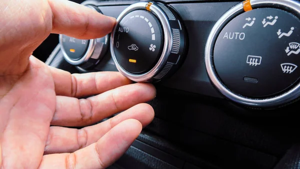 Fondo Aire Acondicionado Del Coche —  Fotos de Stock