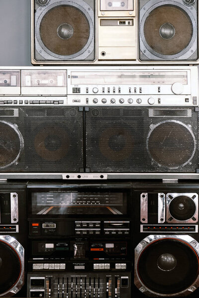 image of Retro radio background