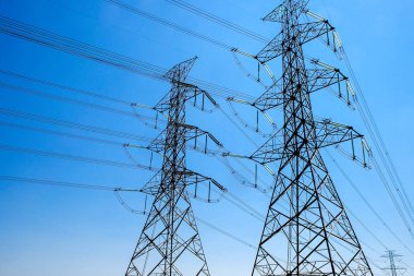 Elektrik direkleri arka plan görüntü