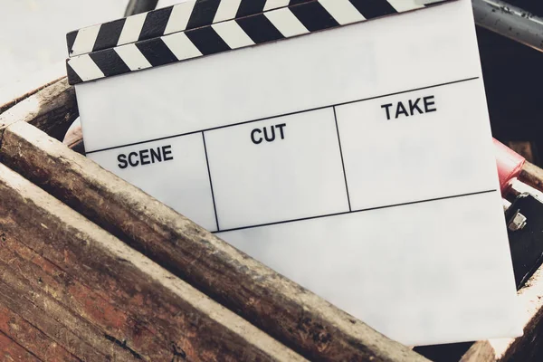 Equipo Cine Entre Bastidores — Foto de Stock