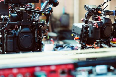 Film ekibi arka plan görüntü