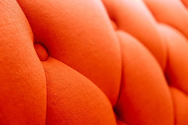 Bakgrund Orange Sammet Soffa — Stockfoto