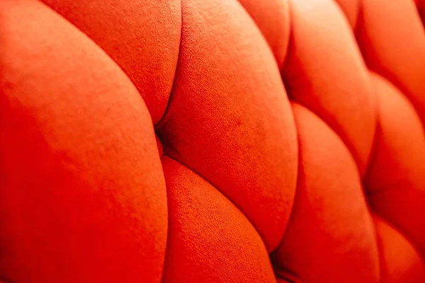 Bakgrund Orange Sammet Soffa — Stockfoto