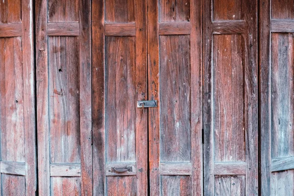 Velho Fundo Porta Madeira — Fotografia de Stock