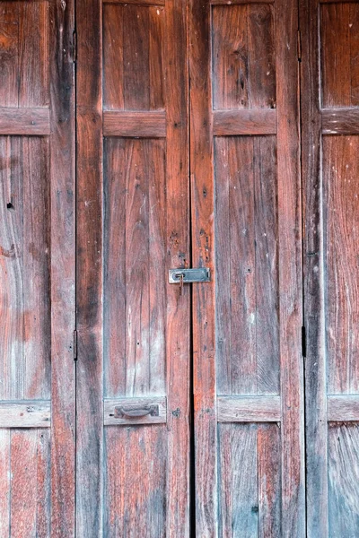 Staré Dřevěné Dveře Pozadí — Stock fotografie