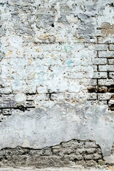 Oude Baksteen Muur Achtergrond — Stockfoto