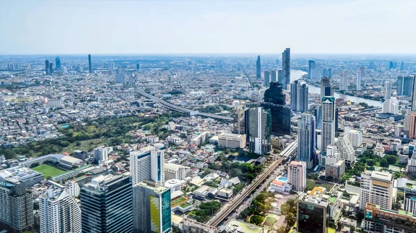 Blick Auf Bangkok City — Stockfoto