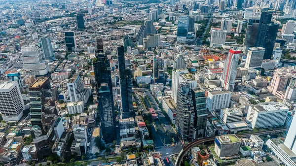Vista Paisagem Cidade Banguecoque Tailândia — Fotografia de Stock
