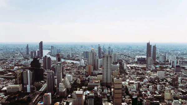 Vista Paisagem Cidade Banguecoque Tailândia — Fotografia de Stock