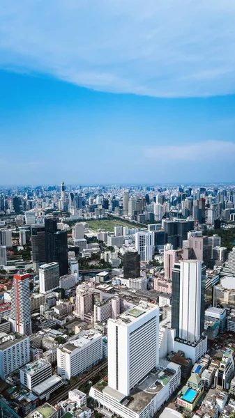 Landschap Uitzicht Van Bangkok Stad Thailand — Stockfoto