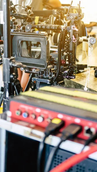 Bild Der Ausrüstung Der Filmcrew — Stockfoto