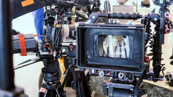 Image of filming crew equipment