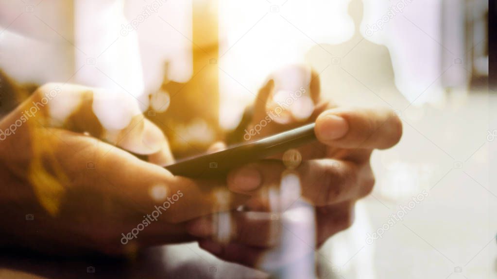 Multiple exposure of smart phone