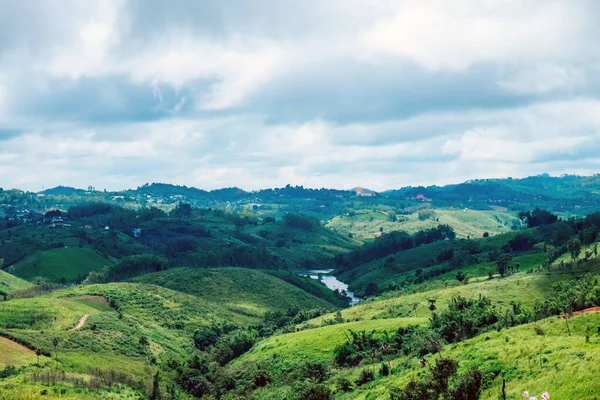 View Mountains Khao Kho District Phetchabun Province Northern Thailand — ストック写真