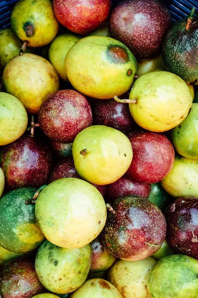 Primer Plano Fruta Fresca Pasión — Foto de Stock