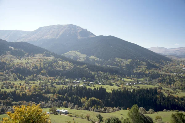 Artvin City Northeastern Turkey Inland Black Sea Amazing Plateaus Small — Stock Photo, Image