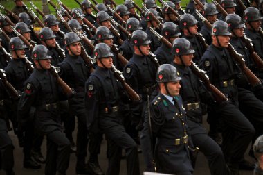 29 Ekim 2009 İstanbul.Türkiye her yıl 29 Ekim'de Cumhuriyet Bayramı'nı veya Cumhuriyet Bayramı'nı kutluyor. Bu gün, Türkiye'nin bağımsızlığının ilanının yıldönümü.