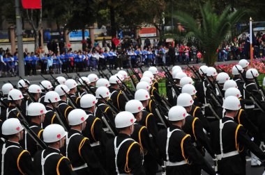 29 Ekim 2009 İstanbul.Türkiye her yıl 29 Ekim'de Cumhuriyet Bayramı'nı veya Cumhuriyet Bayramı'nı kutluyor. Bu gün, Türkiye'nin bağımsızlığının ilanının yıldönümü.
