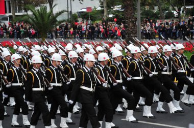 29 Ekim 2009 İstanbul.Türkiye her yıl 29 Ekim'de Cumhuriyet Bayramı'nı veya Cumhuriyet Bayramı'nı kutluyor. Bu gün, Türkiye'nin bağımsızlığının ilanının yıldönümü.