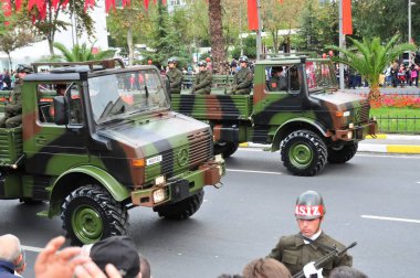 29 Ekim 2009 İstanbul.Türkiye her yıl 29 Ekim'de Cumhuriyet Bayramı'nı veya Cumhuriyet Bayramı'nı kutluyor. Bu gün, Türkiye'nin bağımsızlığının ilanının yıldönümü.