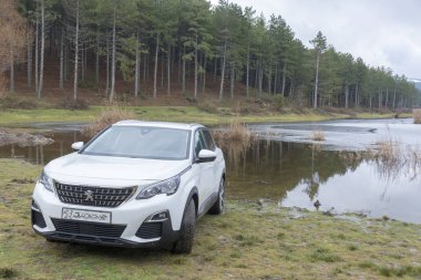 Suv Peugeot 3008 yaylada.