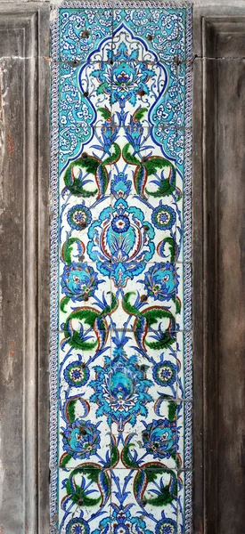 Iznik tile from ancient Ottoman era.The tiles were decorated by master artisans, so-called nakkash, that were brought from throughout the empire to Istanbul and Iznik to carry out this art