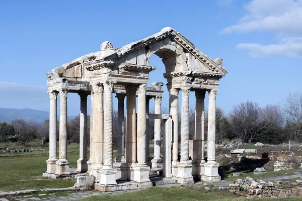 Aphrodisias Bylo Malé Starověké Řecké Město Západní Anatolii Turecku — Stock fotografie