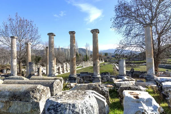 Aphrodisias Bylo Malé Starověké Řecké Město Západní Anatolii Turecku — Stock fotografie