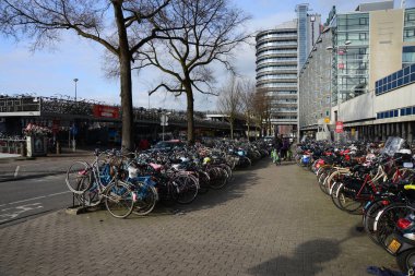 13 Şubat 2013 Amsterdam.Amsterdam, Hollanda'nın başkenti ve en kalabalık belediyesidir..