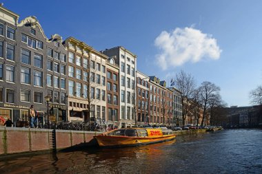 13 Şubat 2013 Amsterdam.Amsterdam, Hollanda'nın başkenti ve en kalabalık belediyesidir..