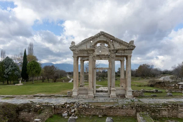 Ruiny Aphrodisias Turcji Muszą Być Jednym Najlepszych Miejsc Kraju Starożytnym — Zdjęcie stockowe