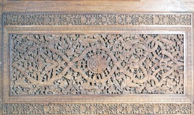 Ahşap gravür örneği.