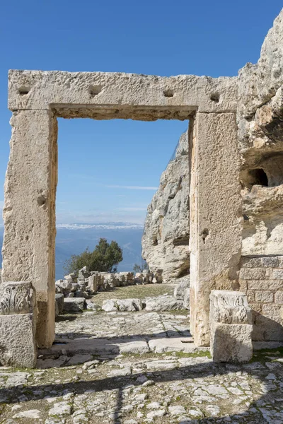 Monasterio Alahan Complejo Edificios Del Siglo Situado Las Montañas Isauria — Foto de Stock