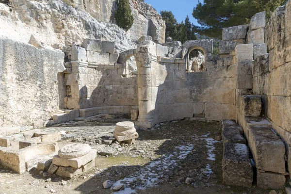 Monastero Alahan Complesso Edifici Del Secolo Situato Nelle Montagne Dell — Foto Stock