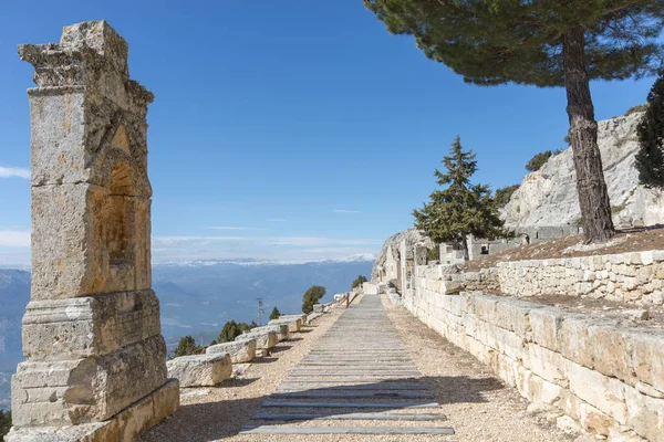 Monasterio Alahan Complejo Edificios Del Siglo Situado Las Montañas Isauria — Foto de Stock