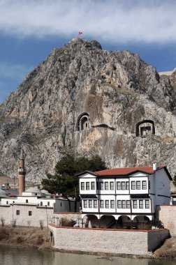 11 Mart 2012 Amasya Turkey.Amasya, Türkiye'nin kuzeyinde, Karadeniz Bölgesi içinde yer alan bir şehirdir. 