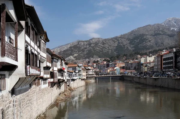 Março 2012 Amasya Turkey Amasya Uma Cidade Norte Turquia Localizada — Fotografia de Stock