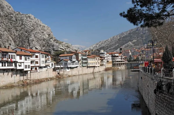 Marzo 2012 Amasya Turkey Amasya Una Ciudad Norte Turquía Encuentra — Foto de Stock